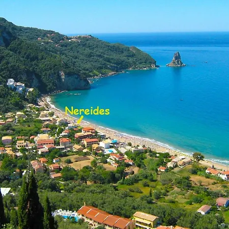 Apartamento Beachfront 4-bed Luxury - Agios Gordios Corfu Greece
