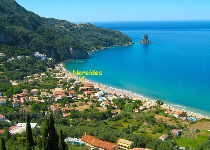 Apartament Beachfront 4-bed Luxury - Agios Gordios Corfu Greece