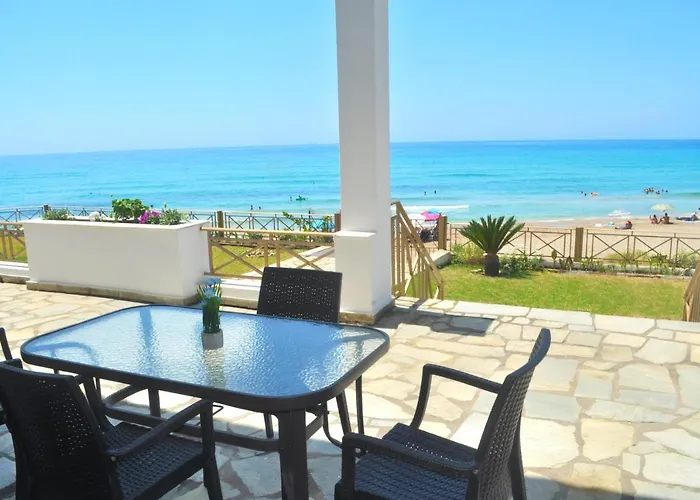 Apartament Beachfront 4-bed Luxury - Agios Gordios Corfu Greece *