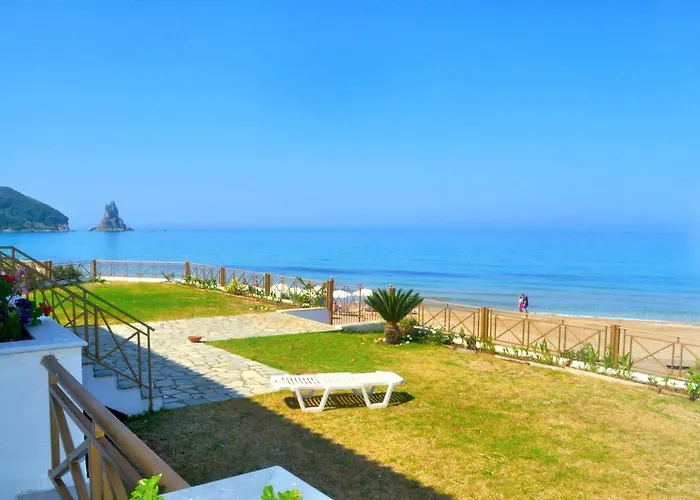 Lejlighed Beachfront 4-bed Luxury - Agios Gordios Corfu Greece Agios Gordios (Corfu)